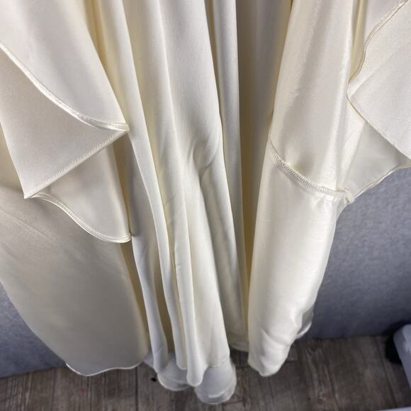 ✨ Jessica McClintock Ivory Satin Gown 💎 Prom / Formal Junior 7 NWT - Picture 16 of 16